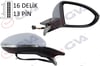 Volkswagen Golf 7 Dış Dikiz Aynası Sağ GVA