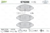 Volkswagen Golf 7 / Passat / CC / Sharan / Seat Leon / Skoda Octavia Ön Balata VALEO