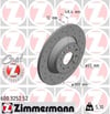 Volkswagen Golf 7 Arka Fren Diski Delikli ZIMMERMANN