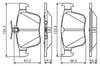 VW Golf 7 Arka Balata BOSCH