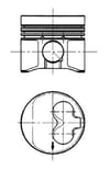 Volkswagen Golf Transporter T4 Motor Piston Segman 0.25 1.9 TDI KOLBEN
