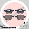 Volkswagen Golf III Ön Disk Fren Balatası Golf IV Passat Vento Audi A4 ZIMMERMANN