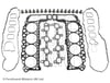 Jeep Grand Cherokee Silindir Kapağı Contası Takımı 1996-04 BLUEPRINT