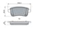 Renault Grand Scenic 3 Scenic 4 Talisman Megane 4 Arka Disk Fren Balatası BOSCH