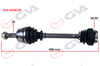 Fiat Grande Punto Komple Aks Sağ Mil Siz Aks Lale Siz 1.3 MJT 75HP 497mm GVA