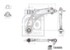 Opel Ön Salıncak Sağ Komple Grandland Peugeot 308 3008 5008 Citroen C4... FEBI
