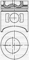 Hyundai H350 / HD77 D4AE U Piston Segman YENMAK