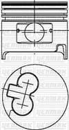 Toyota Hilux Piston Segman 2.4D 0.50 YENMAK