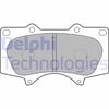 Toyota Hilux Land Cruiser Prado Mitsubishi Pajero Ön Fren Balatası DELPHI