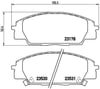 Honda Civic Type-R S2000 Ön Fren Balatası BREMBO