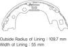 Hyundai H100 Kamyonet Arka Kampana Pabuç Balata SANGSIN