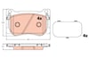 Hyundai Genesis Ön Aks Disk Balata TRW