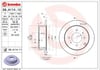 Hyundai Arka Fren Diski UV Coated BREMBO