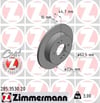 Hyundai i10 Arka Fren Diski Dolu Tip ZIMMERMANN
