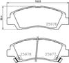 Hyundai i10 Ön Fren Balatası 1.0L 1.2L G3LA G4LA BREMBO