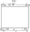 Hyundai i10 08- 1.0 i 12V Radyatör RADISEN