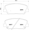 Hyundai i30 Ön Fren Balatası 1.6L G4FD GDİ Gamma 140hp 1.4L 1.6L CRDi Dizel... BREMBO