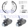 Seat Inca Skoda Octavia VW Caddy Arka Fren Pabuç Kiti DELPHI