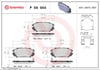 Opel Insignia A Ön Fren Balatası 296 mm 16 İnç Jant BREMBO