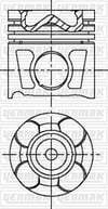 Opel Insignia A Astra J Zafira Fiat Doblo 2.0 CDTI 16V Motor Piston Segman STD YENMAK