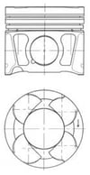 Opel Insignia A Astra J Zafira Fiat Doblo Motor Piston Segman Standart KOLBEN