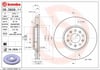 Opel Insignia B Ön Fren Aynası Havalı BREMBO
