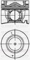 Isuzu NLR Euro5 4JJ1 Piston Segman YENMAK