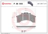 Iveco Eurocargo I-III Eurostar Eurotech MH Fren Balatası BREMBO