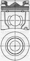 Iveco Tector Nef Euro 3 Piston Segman Q102.25mm 025 YENMAK