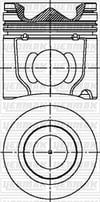 Iveco Tector Nef Euro 3 Piston Segman Q102.0mm STD YENMAK