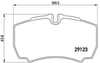Iveco Daily Ön Fren Balatası WVA 29123 BREMBO
