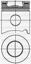 Iveco 8210.42 Piston Segman Q137.0mm STD YENMAK
