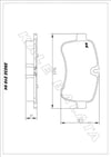 Iveco Daily II III Arka Fren Balatası KALE-BALATA