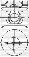 Iveco 8045.05C.231 Piston Segman Q104.0mm STD YENMAK