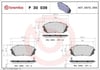 Hyundai ix35 Ön Fren Balatası 2.0L D4HA CRDi Dizel 136hp / Kia Sportage 2.0L... BREMBO