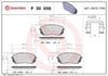 Hyundai ix35 Ön Fren Balatası 2.0L D4HA CRDi Dizel 136hp / Kia Sportage 2.0L... BREMBO