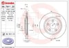 Jaguar Arka Fren Diski UV Kaplamalı BREMBO