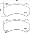 Jeep Grand Cherokee IV Ön Fren Balatası BREMBO
