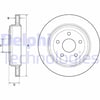 Grand Cherokee IV Arka Fren Diski DELPHI