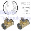 Citroen Jumper Relay Fiat Ducato Peugeot Boxer Arka Fren Pabuç Kiti DELPHI