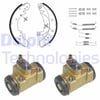 Citroen Jumper Relay Fiat Ducato Peugeot Boxer Arka Fren Pabuç Kiti DELPHI