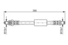 Ford Ka Arka Fren Hortumu 350mm BOSCH
