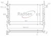 Opel Kadett E Radyatör 1.3-1.4 Mechanical RADISEN