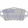Renault Kadjar Koleos II Nissan Qashqai X-Trail Arka Fren Balatası DELPHI