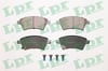 Renault Kangoo III Fiat Sedici Suzuki SX4 Ön Balata LPR