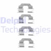 Renault Kangoo / Kangoo Be Bop Arka Fren Balata Montaj Takımı DELPHI