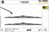 Opel Karl SWF X2 Konvansiyonel Tip Silecek VALEO