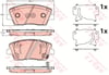 Genesis G70 Ön Aks Disk Balata TRW