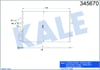 Klima Radyatörü Kondenser Scudo-Jumpy-Expert 96 725X451x16 Al/Al