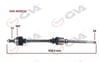 Komple Aks Sağ Scudo-Expert-Jumpy 1.9D 96-06 Abs Li 48Diş 938Mm